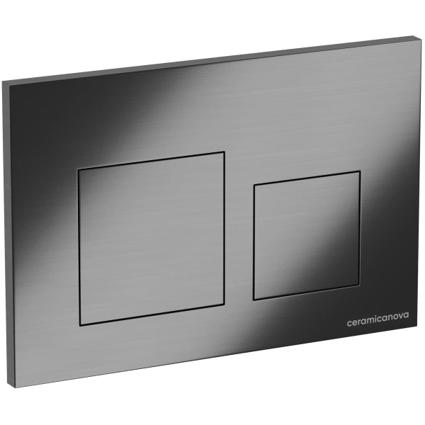 Клавиша смыва Ceramicanova Balance Sphere CN12-002GG вороненая сталь