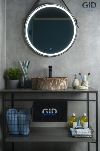 Раковина накладная (44х44) Gid Mnc536