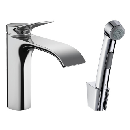 Смеситель для раковины с гигиеническим душем Hansgrohe Vivenis 75210000