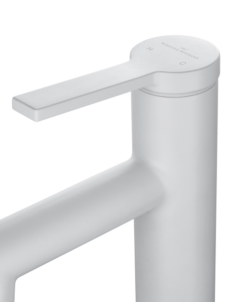 Смеситель для раковины с функцией полоскания WONZON & WOGHAND, белый матовый WW-H1017-MW Смеситель для раковины с функцией полоскания WONZON & WOGHAND, белый матовый WW-H1017-MW