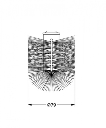 Запасная головка ершика GROHE 40177000