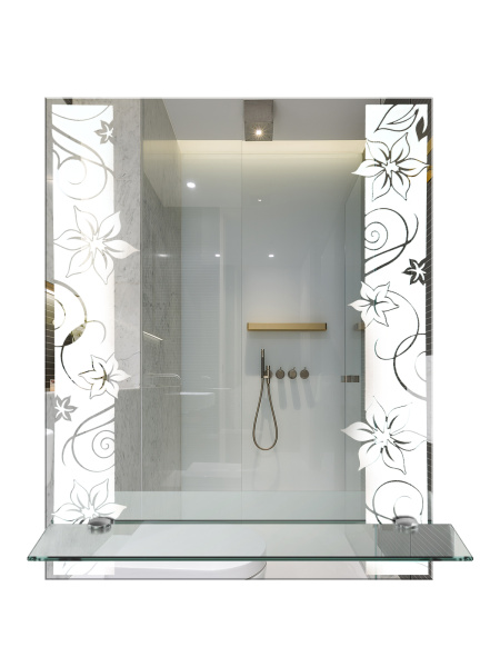 Зеркало (53,5x68) Continent Камелия В029