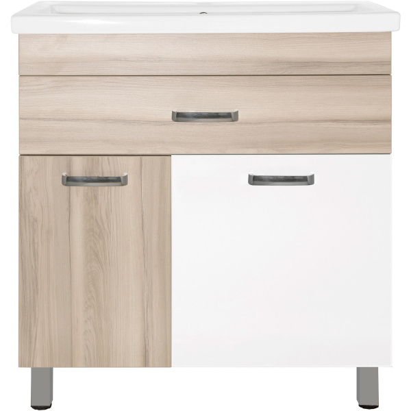 Тумба под раковину напольная Style Line Ориноко 80 ЛС-00000636 бежевый