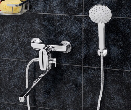 Смеситель для ванны с длинным изливом WasserKRAFT Vils 5602L