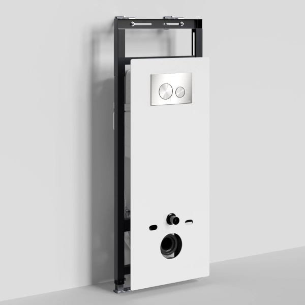 Инсталляция для подвесного унитаза WasserKraft Salm 27TLT.010.ME.WH.BN02