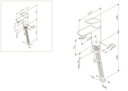 Смеситель для раковины Am.Pm Like F8093016