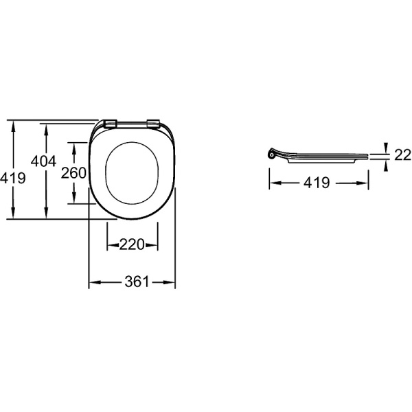 Сиденье для унитаза Jacob Delafon Cleo E24048-0