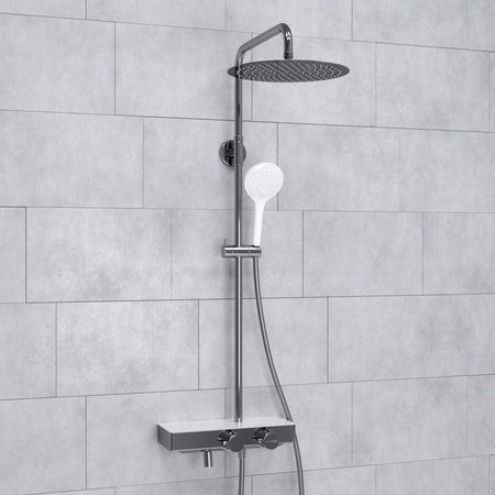 Душевая система WasserKRAFT A113.116.155.CH Thermo