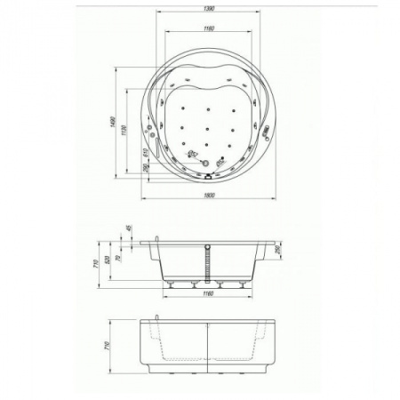 Ванна Kolpa San Opera 180