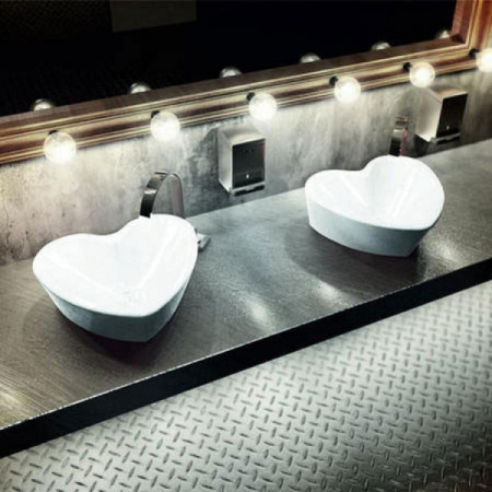 Раковина накладная Sanita Luxe Love is White LOVSLWB01