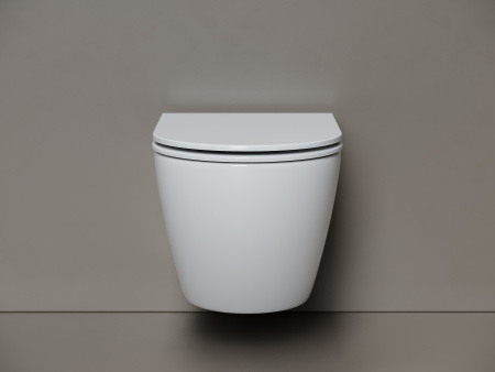 Унитаз подвесной Ceramicanova Whirl торнадо 3.0 CN11007T сиденье микролифт 