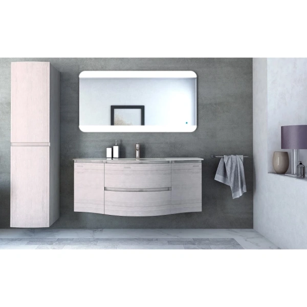 Пенал подвесной Cezares  Vague 54851 Rovere sbiancato