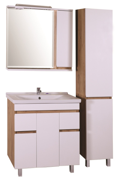 Зеркальный шкаф (80х74)   ASB-Mebel  Марко 80 10718