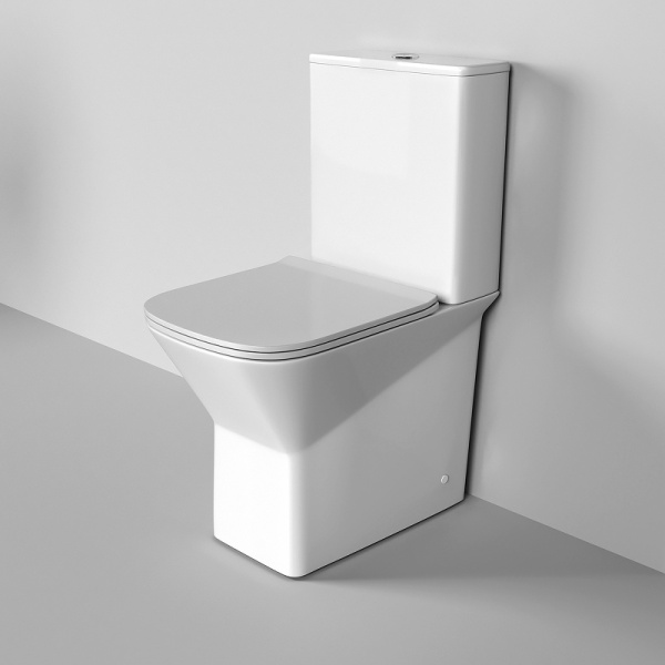 Унитаз напольный безободковый Grossman Cristal GR-4471S с сиденьем микролифт