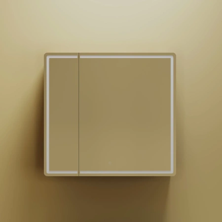 Зеркало-шкаф с подсветкой (79х74) Sancos Mirror MI80ECH