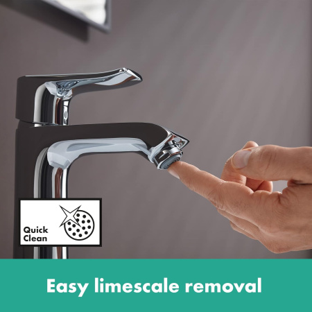 Смеситель для раковины Hansgrohe Metris 31080000 хром