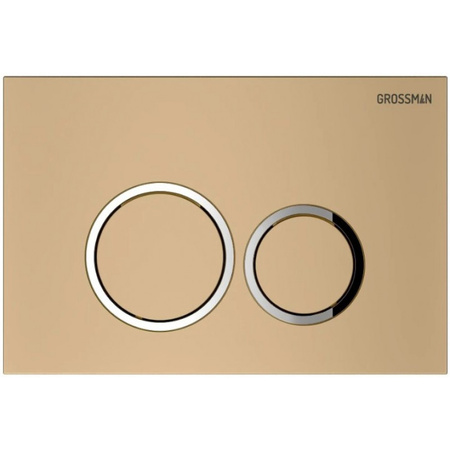 Инсталляция для подвесного унитаза 4 в 1 Grossman  Galaxy 97.01.310 золото матовый