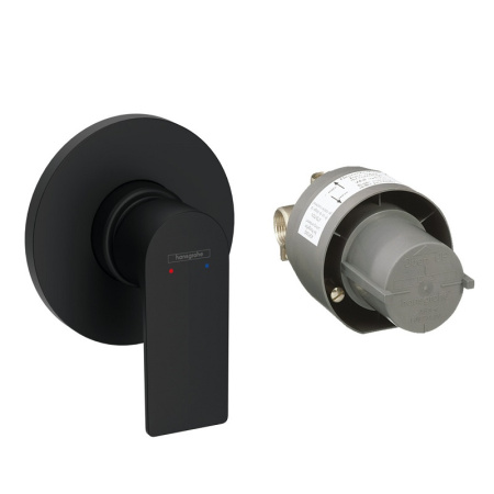 Смеситель Hansgrohe Rebris E для душа 72658670, черный матовый