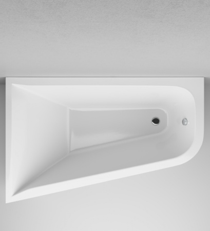 Ванна акриловая  ассиметричная (160x100) Am.Pm Spirit W72A-160R100W-A2