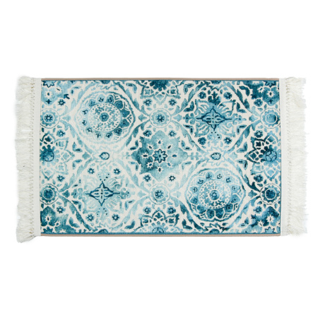 Коврик для ванной 1-ый Fixsen VINTAGE, бирюзовый  FX-7000T