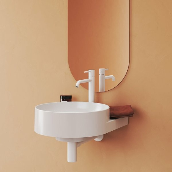 Смеситель для раковины Ravak Espirit ES 015.10WV X070237 белый вельвет