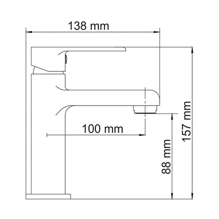 Смеситель WasserKRAFT Ammer 3704