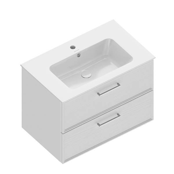 Тумба под раковину Kerama Marazzi Piano Classic 75 PIA.CL.75\WHT.M