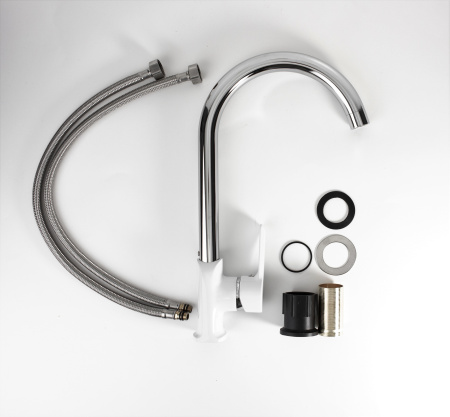 Смеситель для кухонной мойки ESKO SORRENTO WHITE (SR 519W)