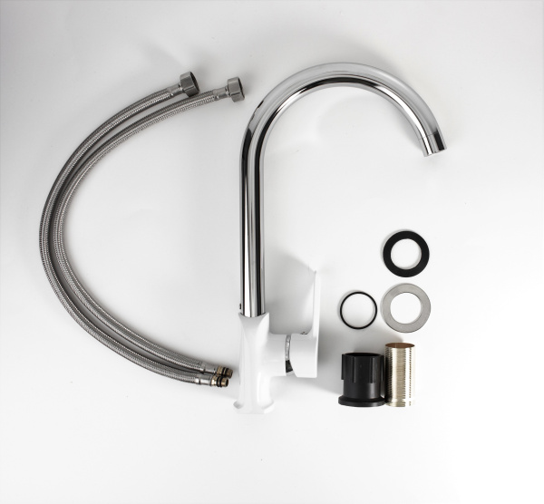 Смеситель для кухонной мойки ESKO SORRENTO WHITE (SR 519W)