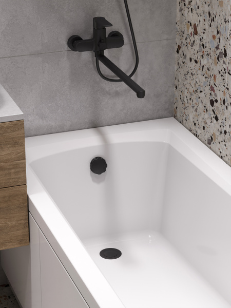 Ванна акриловая прямоугольная Cersanit NATURE 170x70 64244