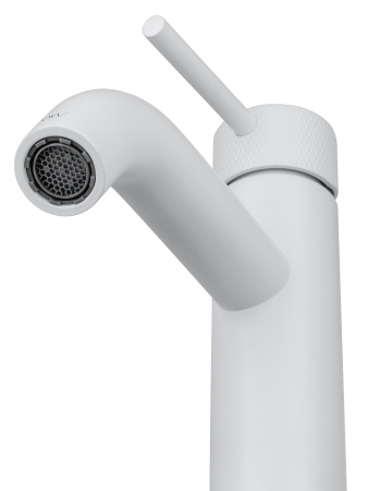 Смеситель для раковины WONZON & WOGHAND, белый матовый WW-H1061-MW