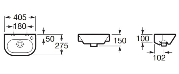 Раковина Roca Nexo 327645000