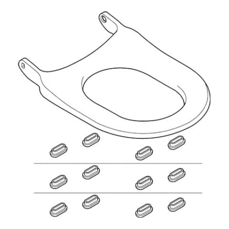 Сиденье для унитаза GROHE Sensia Arena 14924SH0