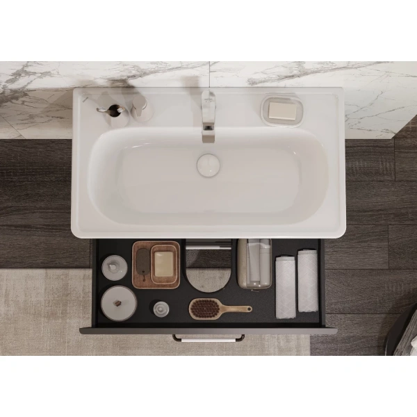 Тумба под раковину Aquaton Нео-Классика 85 1A286301NCR30 мускат (без раковины)