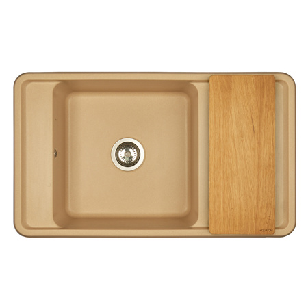 Кухонная мойка Aquaton Беллис 87 1A724832BS260 латте