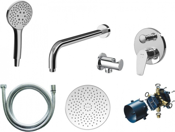 Душевой система внутреннего монтажа AM.PM Gem 8 (149557)