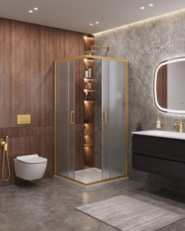 Душевой уголок (90х90) CEZARES MOLVENO MOLVENO-A-2-90-P-BORO