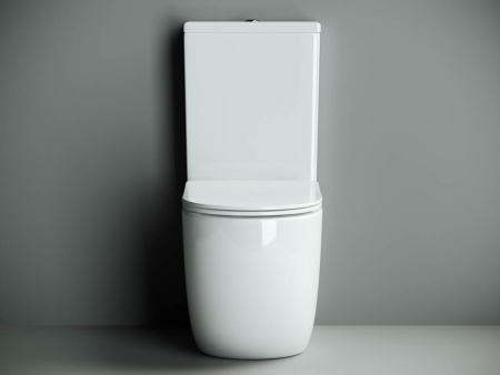 Напольный пристенный унитаз Ceramica Nova Metropol Rimless CN4001