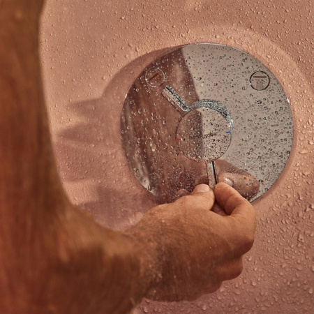 Смеситель для ванны на 2 потребителя Hansgrohe DuoTurn S 75418000 хром