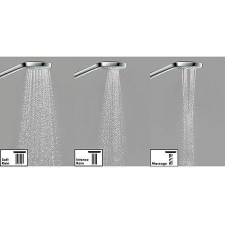 Душевой гарнитур Hansgrohe Croma Select E 26581400 белый/хром