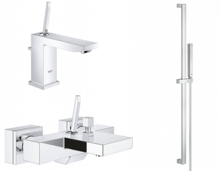 Комплект для ванной комнаты 3В1 Grohe Eurocube Joy  118207