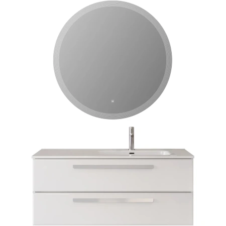 Тумба под раковину Cezares ECO-CER-N-1200-2C-SO-BL-R Bianco Lucido без ручек