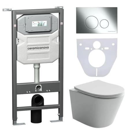 Клавиша смыва для инсталляции Ceramicanova Invision CN001CH