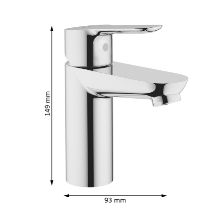 Смеситель для раковины Grohe BauEdge 32858 000 (32858000) хром