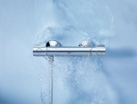 Термостат для душа с душевым гарнитуром Grohe Grohtherm 800 34565 001 (34565001) хром Термостат для душа с душевым гарнитуром Grohe Grohtherm 800 34565 001 (34565001) хром