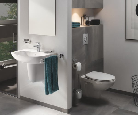 Комплект унитаз с инсталляцией 5 в 1 Grohe Bau Ceramic безободковый 39586000 