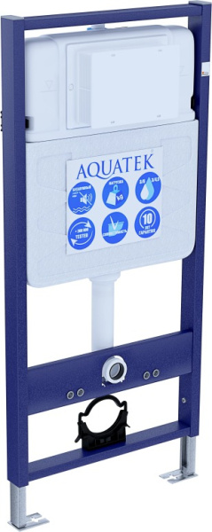 Комплект унитаза с инсталляцией SET AQUATEK ДИВА