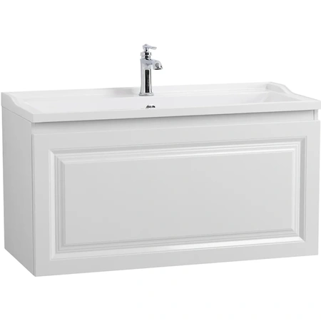 Тумба под раковину Cezares GIUBILEO-N-100-1C-SO-BL Bianco Lucido