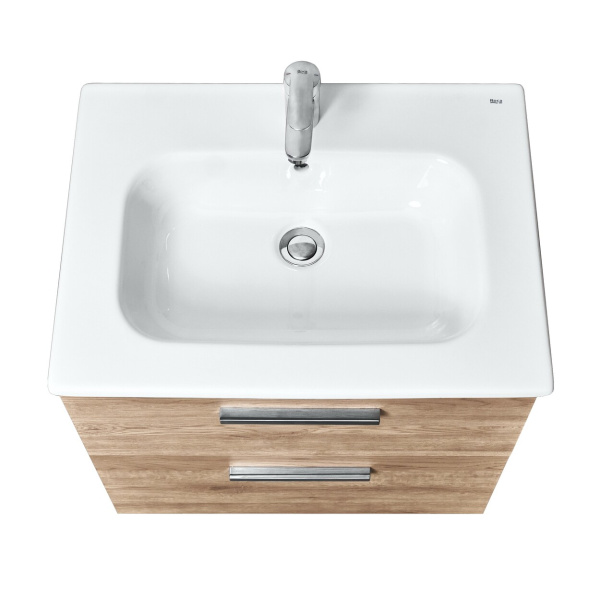 Тумба под раковину Roca Victoria 60 орех 2 ящика A857468517