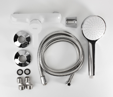 Смеситель для душа ESKO SORRENTO WHITE (SR 80W)